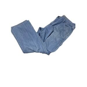 Old Navy Jeans Mens Tag 36x30 Actual 38x29 Blue Painter Y2K 90s Light Chore Work